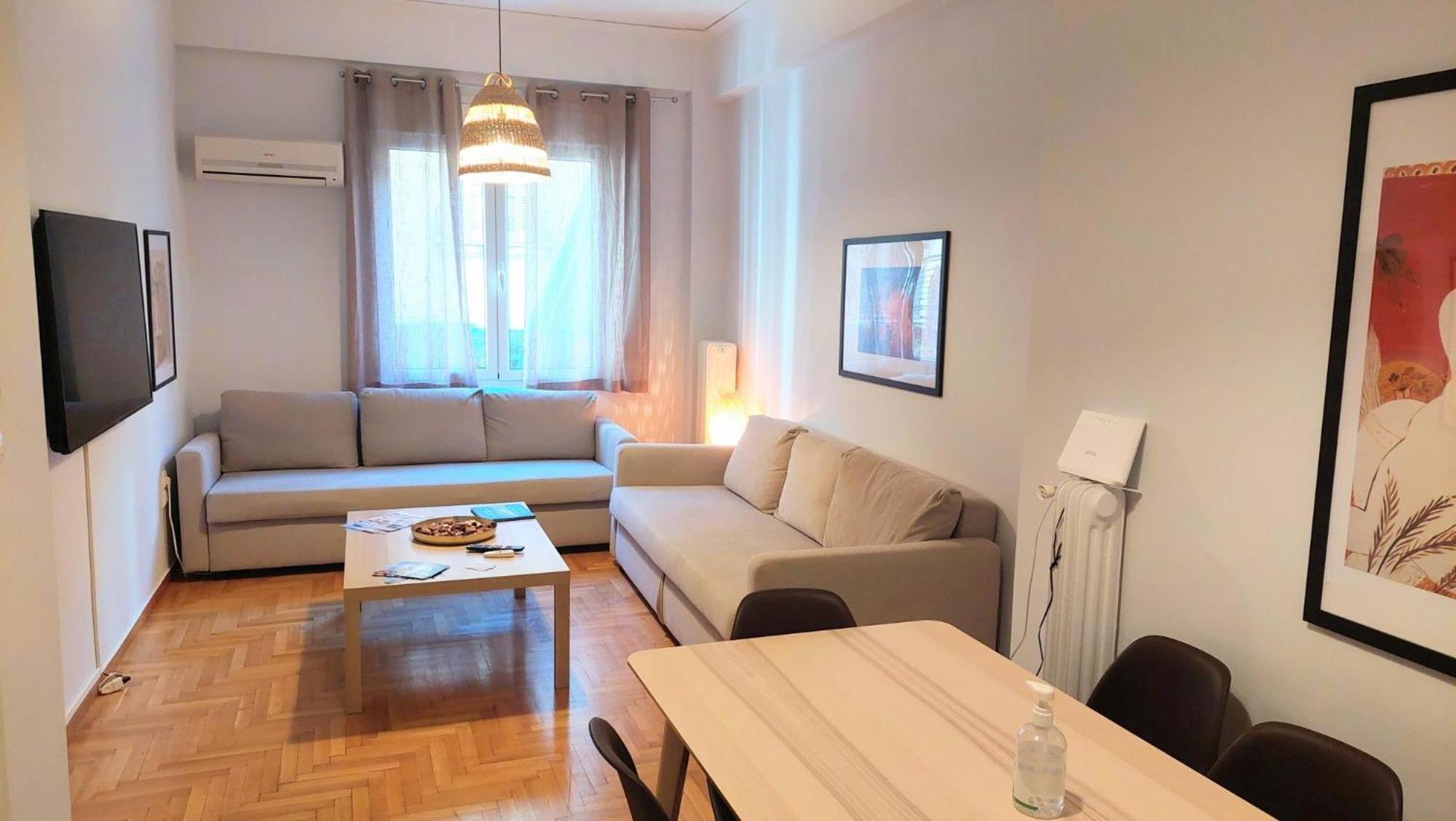 Cozy Apartment In Plaka Aten Exteriör bild